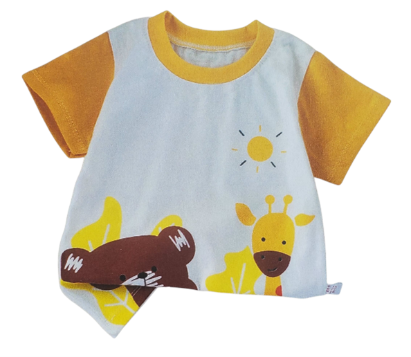 A106 - Boys Animal Printed Tess