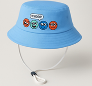 H2 - Smiley Face Printed Summer Hats