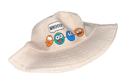 H2 - Smiley Face Printed Summer Hats