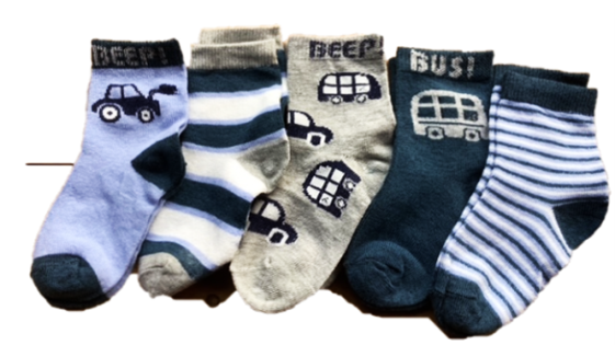 SS5 -Cozy Toes - 5 pack Sock Bundles