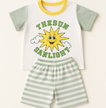 GB31701  - Play All Day T-shirt & Shorts Set