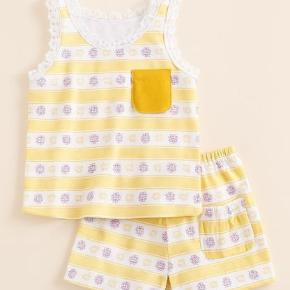 X013 - Breezy Top & Short Set