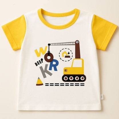 KK9 - Boy's Playful Print Tee for Kids