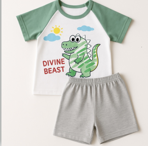 GB31701  - Play All Day T-shirt & Shorts Set