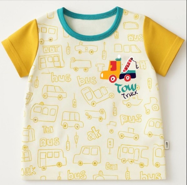KK9 - Boy's Playful Print Tee for Kids