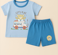 KK3 - Summer T-shirt & Shorts Set