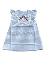 C1 - Ruffle Sleeve Dress with Bow