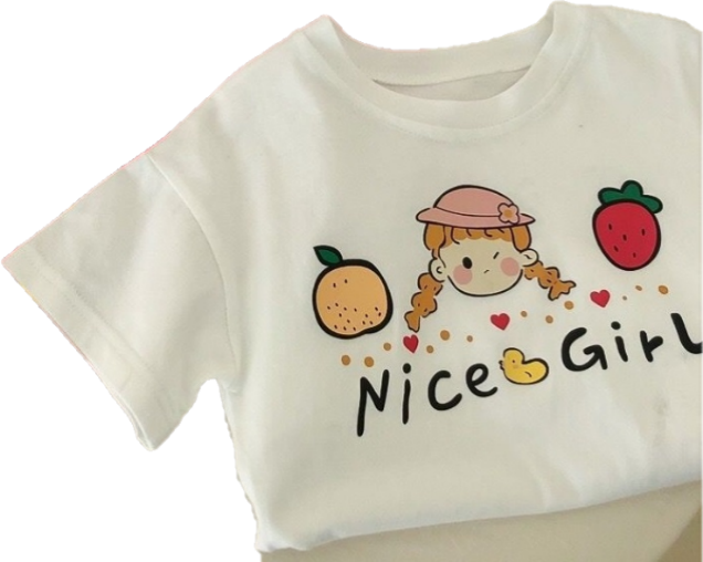 N1- Everyday Girl's Printed T-Shirt